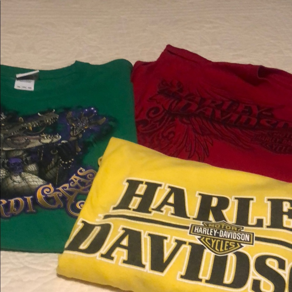 Harley Davidson dealer tshirts